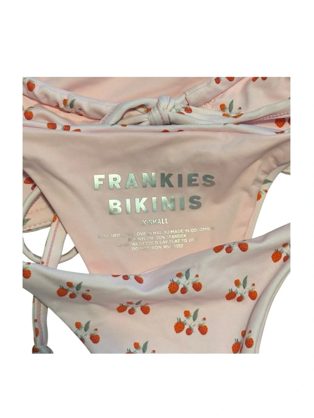Frankie’s Bikinis Ruffle Berry Bikini